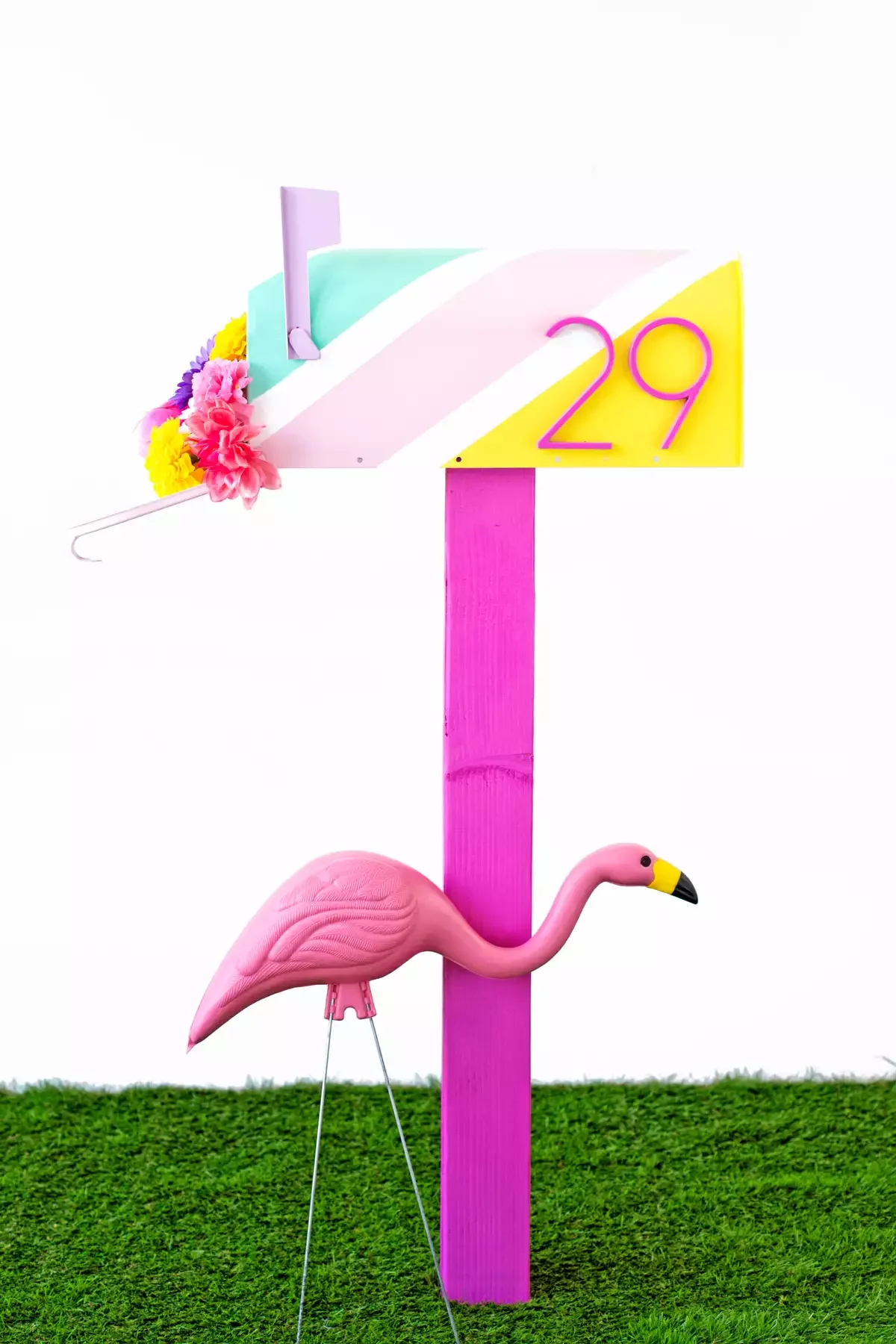 34 Creative Mailbox Ideas to Transform Your Home's Curb Appeal Pretty in Pink