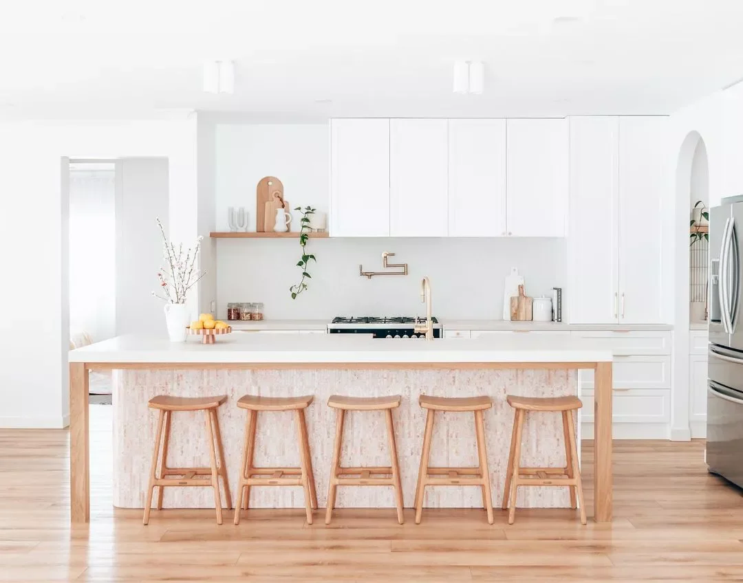 101 Kitchen Island Ideas That Will Transform Your Cooking Space 52 Pretty in Pink