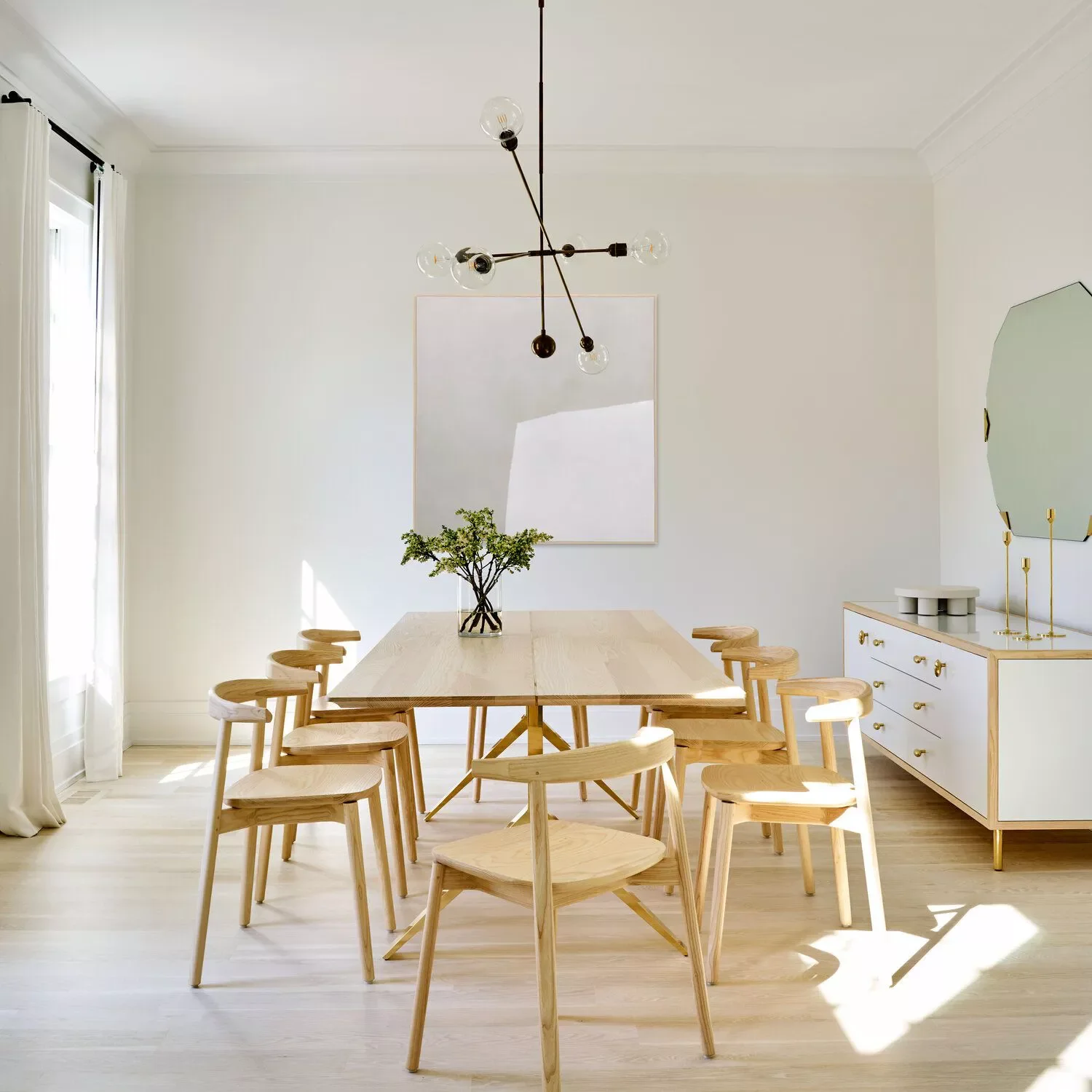 98 Stunning Dining Room Ideas to Transform Your Entertainment Space Prioritize Pale Woods