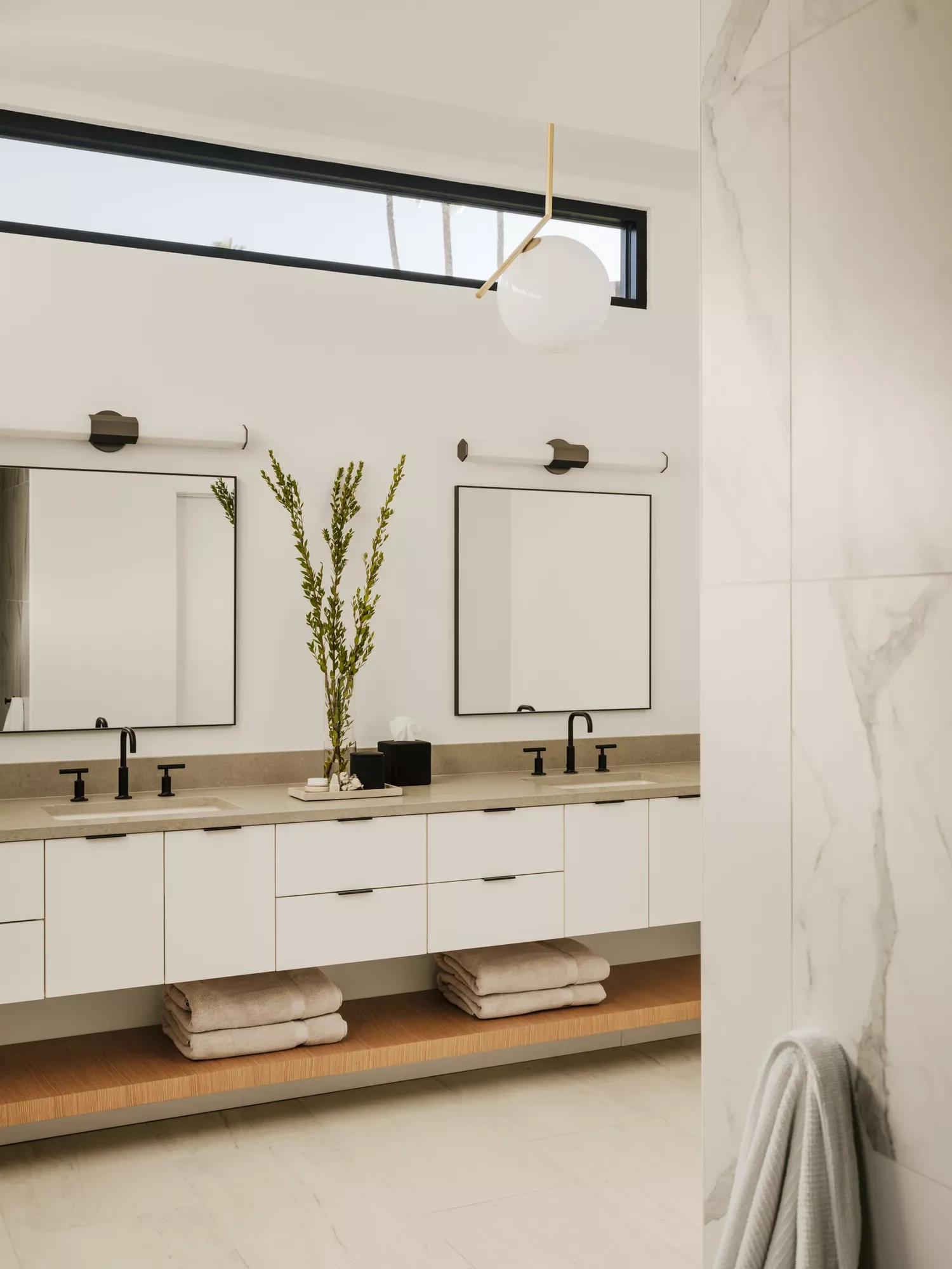 25 Stunning Double Vanity Ideas That Will Transform Your Bathroom 24 Prioritize Plenty of Storage