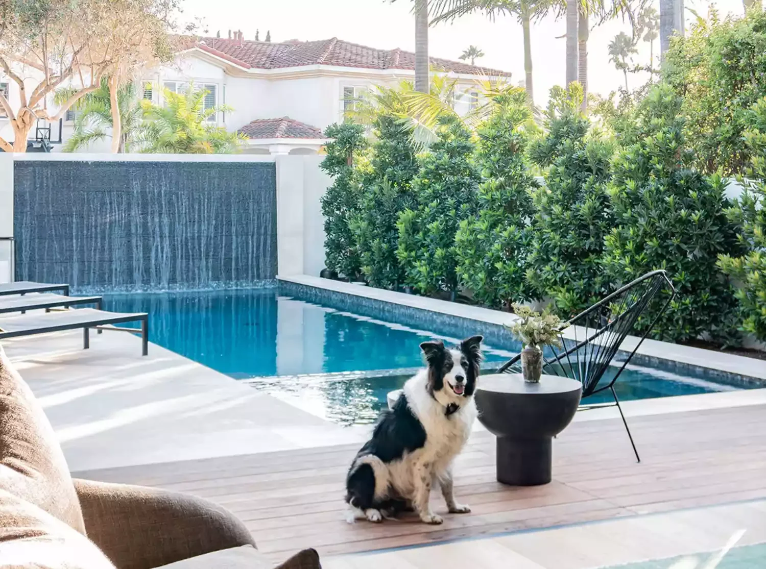 Privacy Wall Water Feature