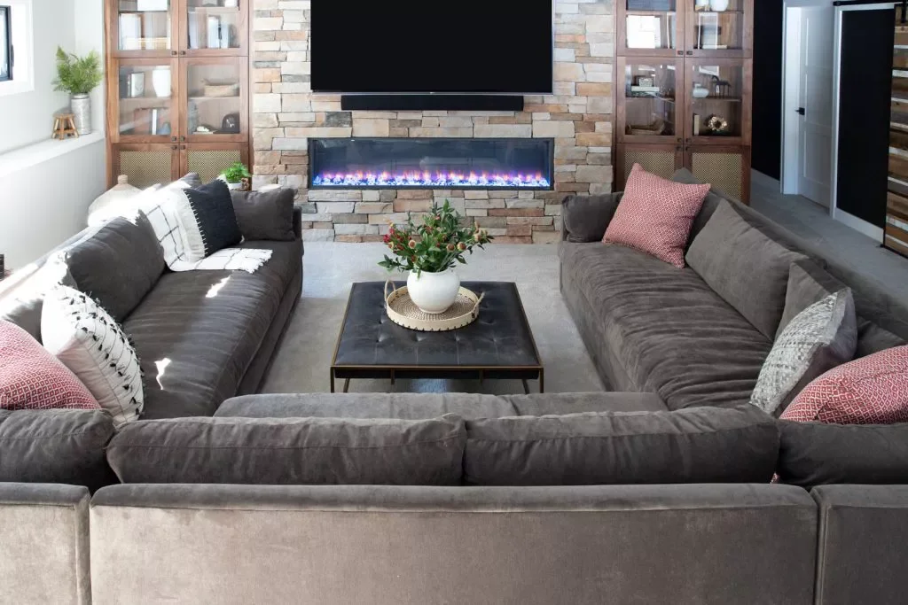 76 Brilliant Finished Basement Design Ideas That Actually Work Provide Plenty of Seating