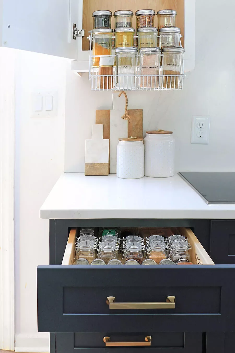 20 Creative DIY Spice Storage Solutions to Transform Your Kitchen Organization Pull Down Spice Rack