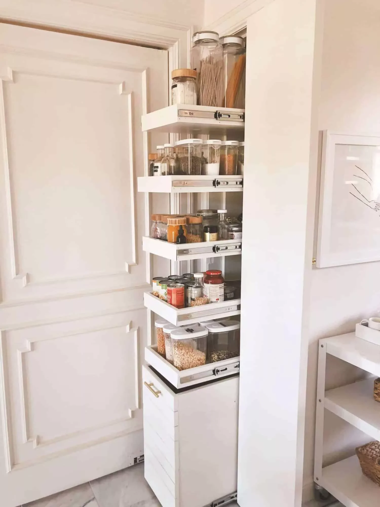 37 Smart Pantry Shelving Solutions to Transform Your Storage Space Pull-Out Pantry Shelving