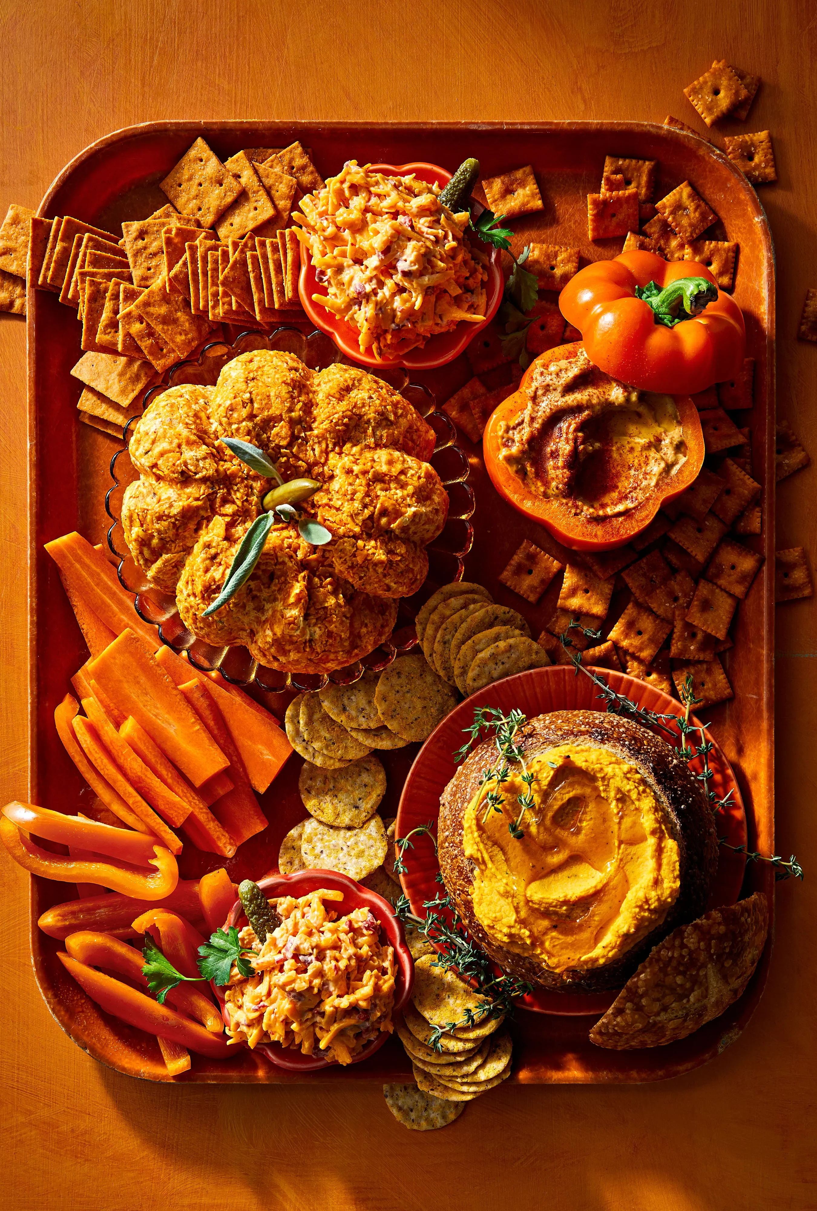 23 Spooky Halloween Charcuterie Board Ideas to Inspire You 15 Pumpkin Charcuterie Board