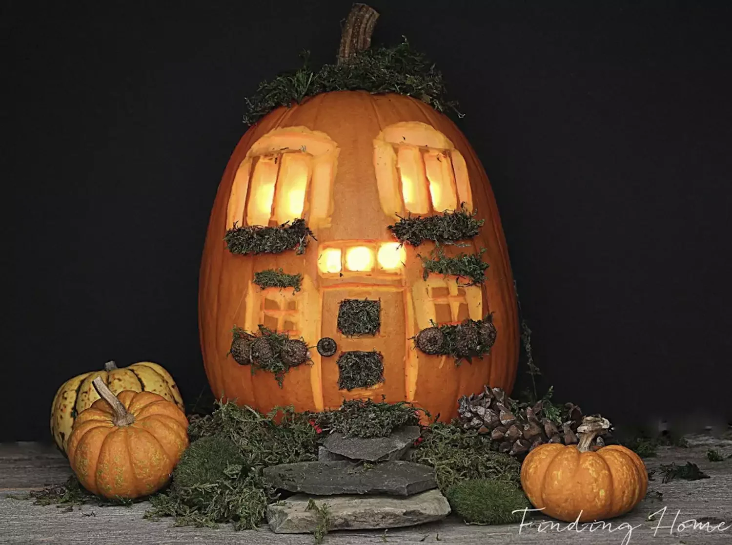 77 Creative Pumpkin Carving Ideas That'll Transform Your Fall Decorating Game 23 Pumpkin House