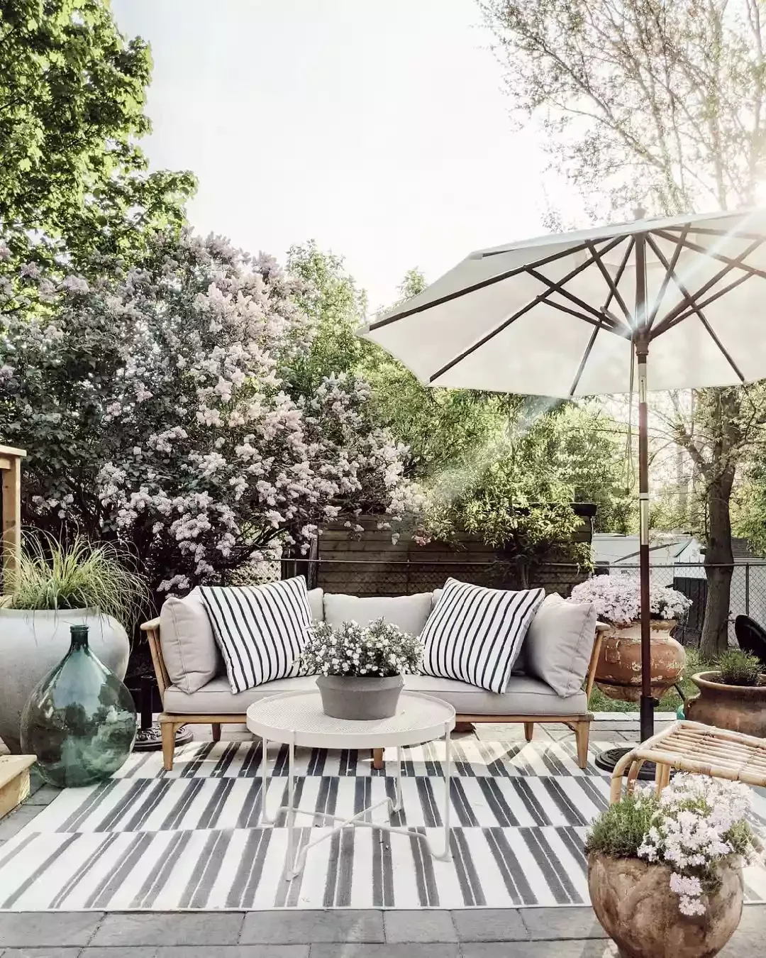 Put Down a Rug Over Pavers