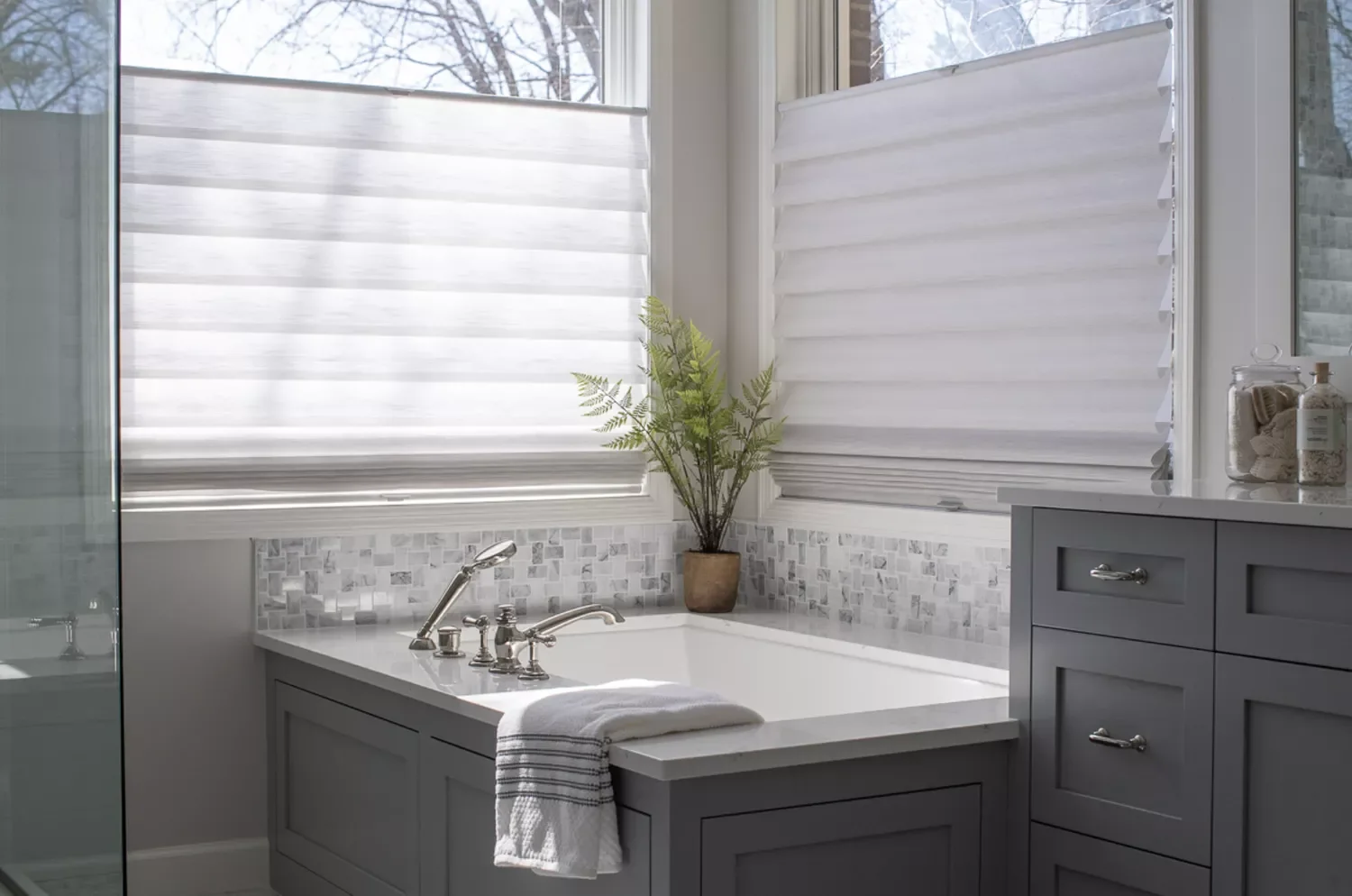 22 Stunning Bathtub Design Ideas That Will Transform Your Bathroom 15 Put It in a Corner