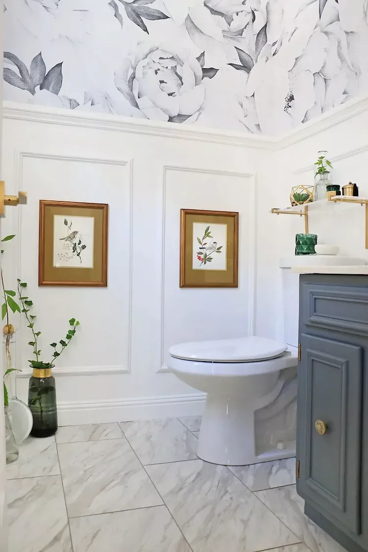 Put a Shelf Over the Toilet