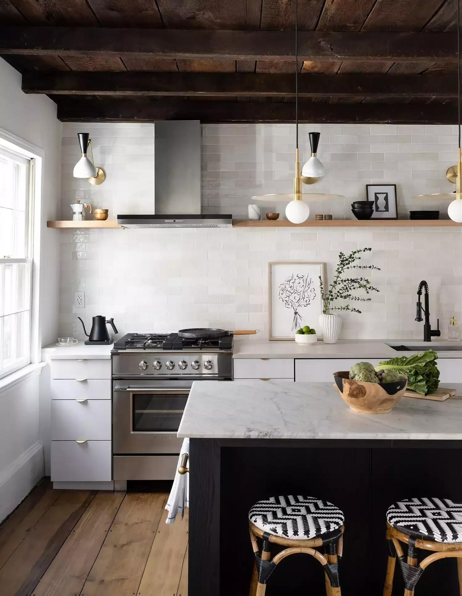 37 White Backsplash Ideas That Transform Any Kitchen Style Reclaimed Wood Finishes