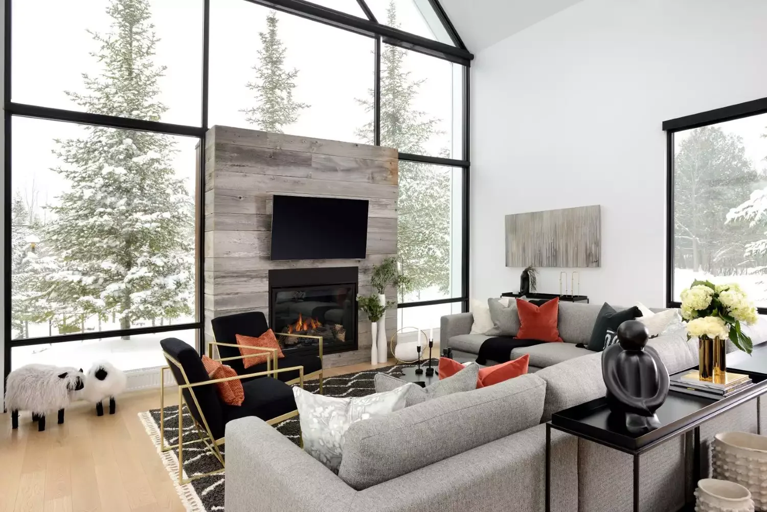 47 Stunning Shiplap Fireplace Designs That Transform Any Room From Traditional to Contemporary 43 Reclaimed Wood Shiplap