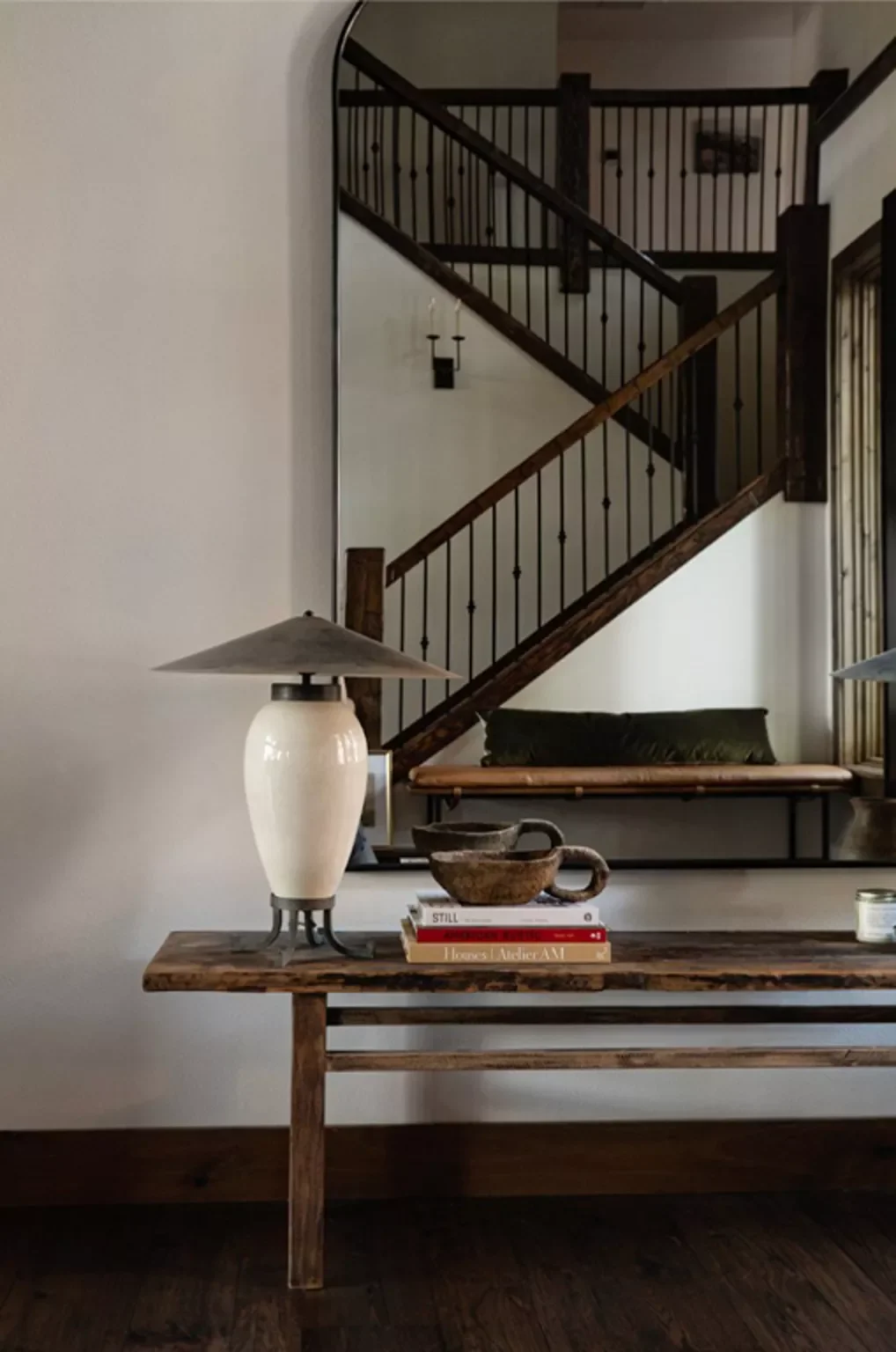 32 Staircase Design Ideas That Transformed Homes This Year Reflect Features in a Mirror