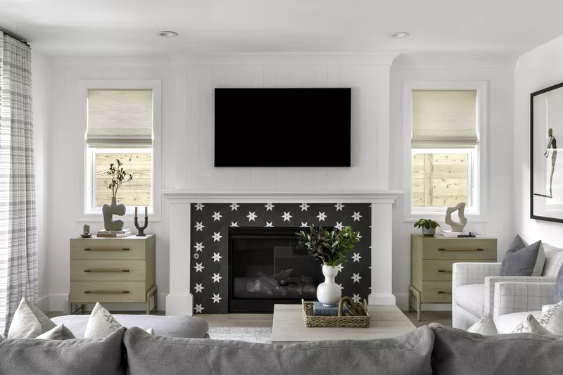 50 Beautiful Fireplace Ideas for Cozy, Elegant Spaces 18 Rely on Star Power