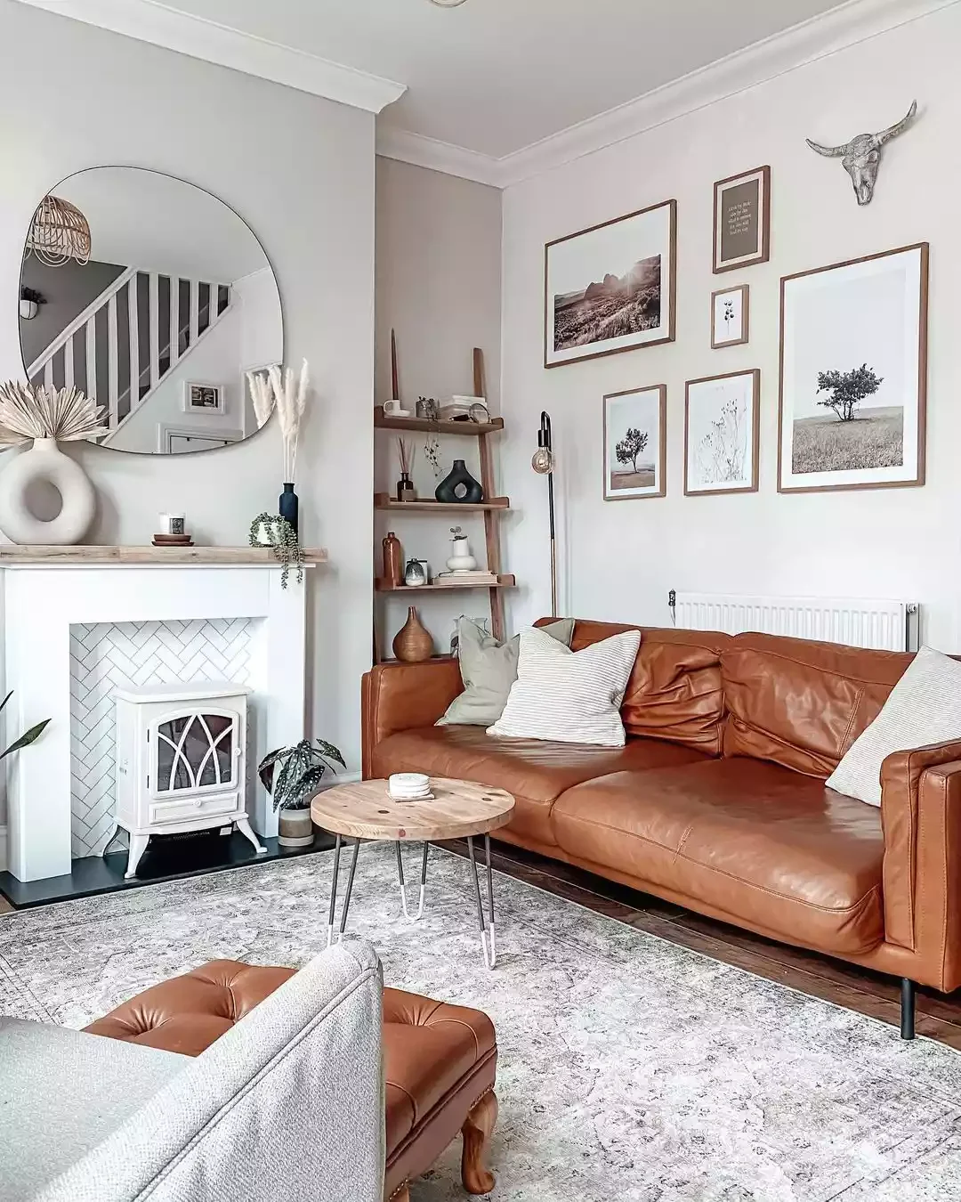 40 Smart Small Apartment Living Room Ideas That Maximize Your Space and Style 39 Repeat Textures Throughout