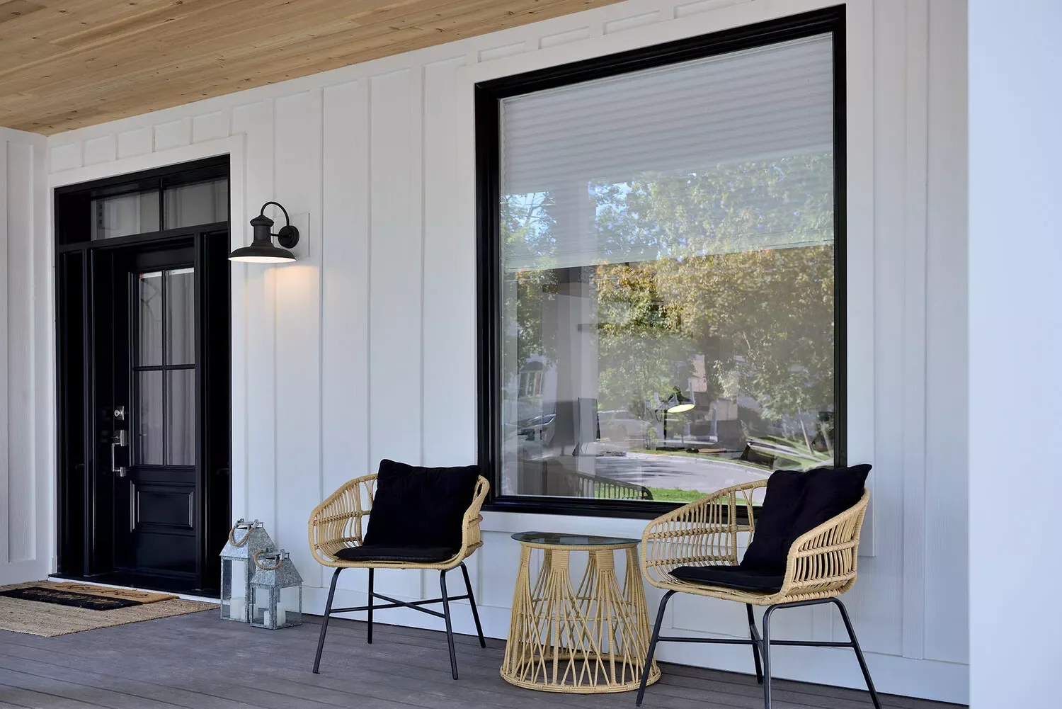 25 Budget-Friendly Porch Ceiling Ideas That'll Transform Your Outdoor Space 16 Replace an Unsightly Ceiling With Thin Plywood