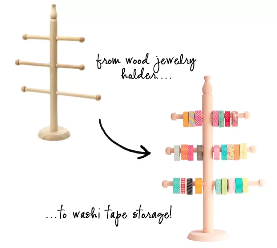 15 Brilliant Ways to Organize Your Craft Room Like a Pro Repurpose a Jewelry Holder for Craft Supplies