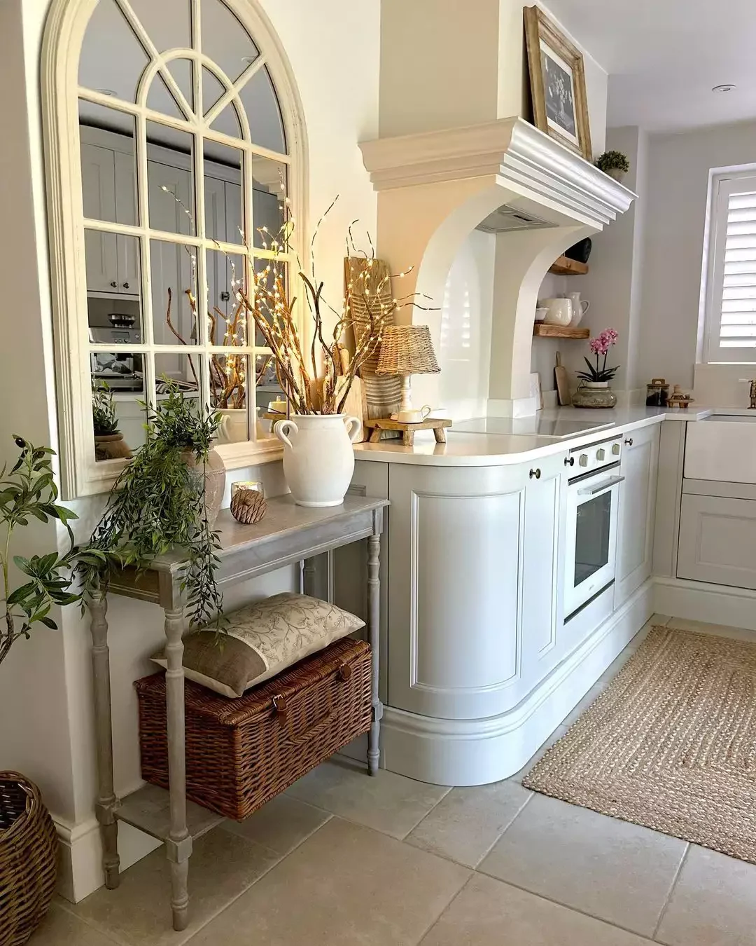 22 Budget-Friendly Small Kitchen Transformations That Create Maximum Impact 3 Repurpose a Storage Basket