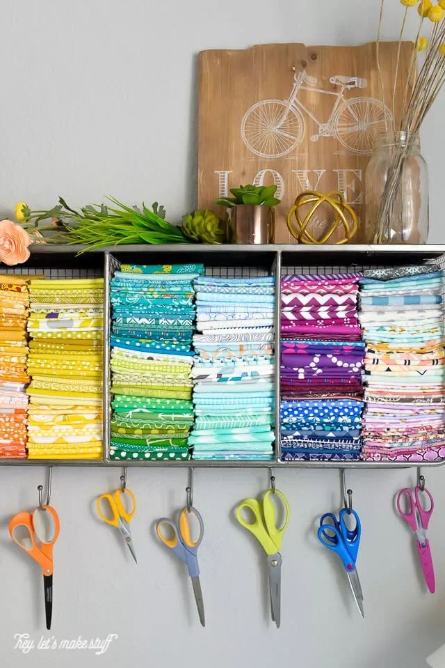 15 Brilliant Ways to Organize Your Craft Room Like a Pro Repurpose an Entryway Wall Organizer