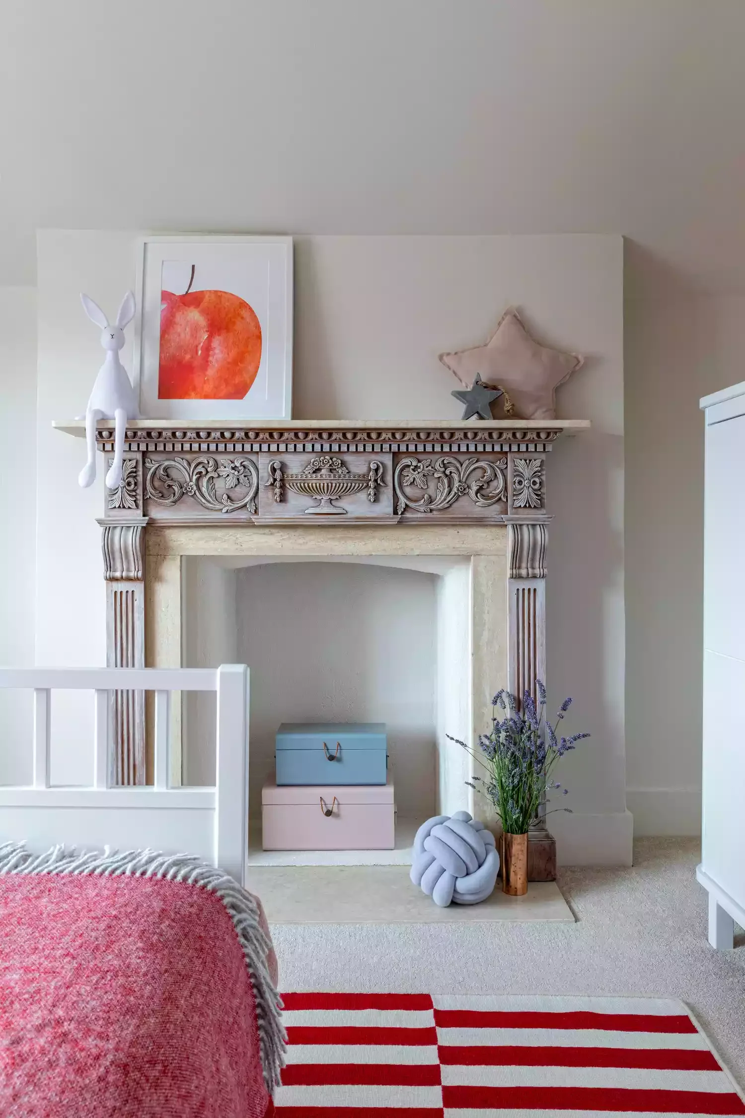 31 Creative Toddler Bedroom Ideas That Will Delight Both Kids and Parents 21 Repurpose the Fireplace
