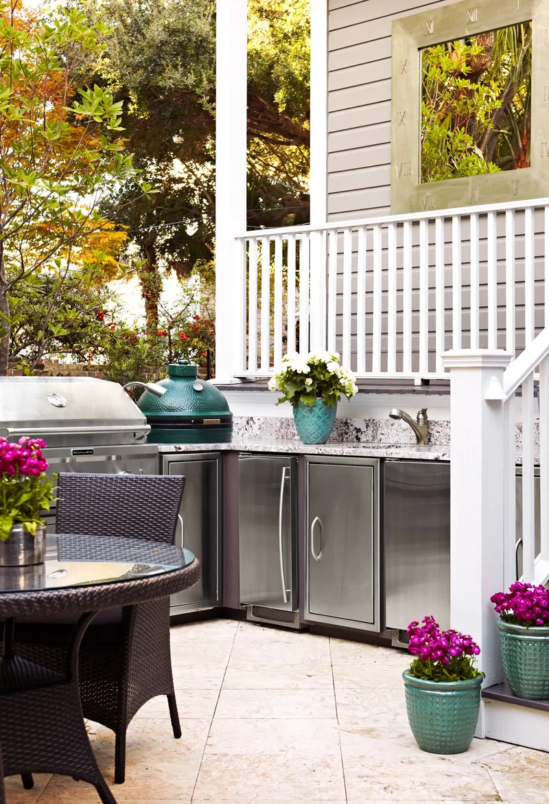 32 Stunning Outdoor Kitchen Ideas Perfect for Entertaining 20 Resilient Outdoor Materials