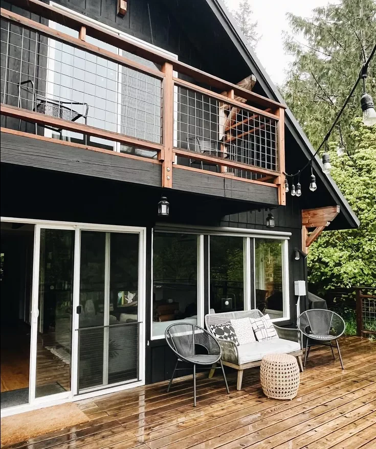 22 Creative Small Deck Ideas to Transform Your Outdoor Space This Summer 17 Restained Deck