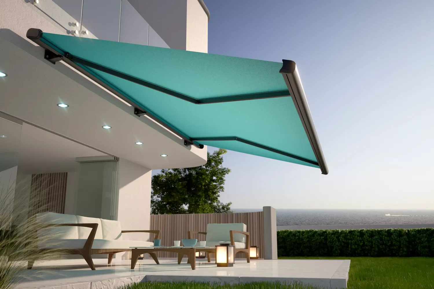 23 Stunning Patio Awning Ideas to Transform Your Outdoor Living Space 4 Retractable Awning