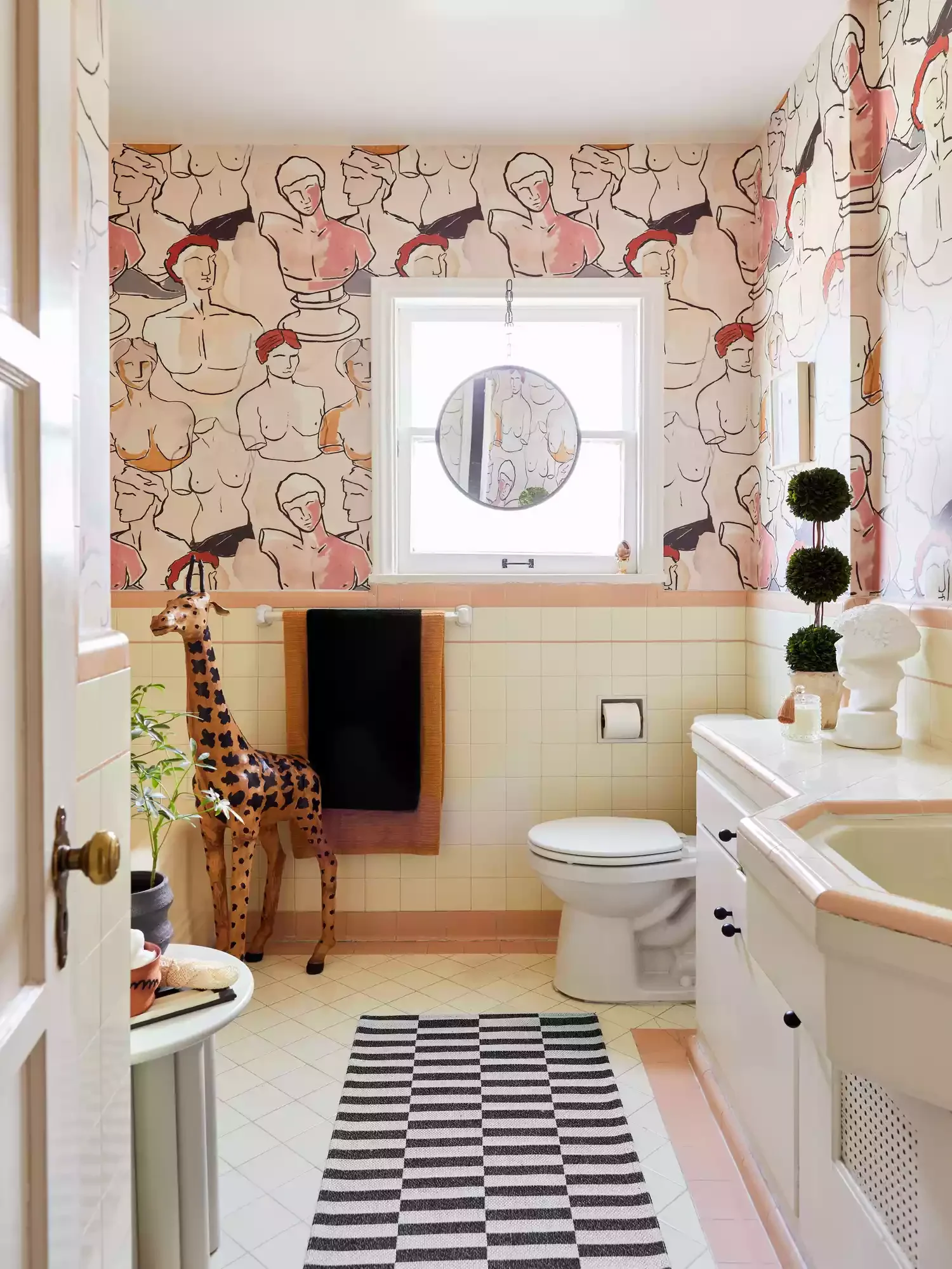 39 Stunning Bathroom Wallpaper Ideas That Will Transform Your Space 40 Retro-Style Wallpaper