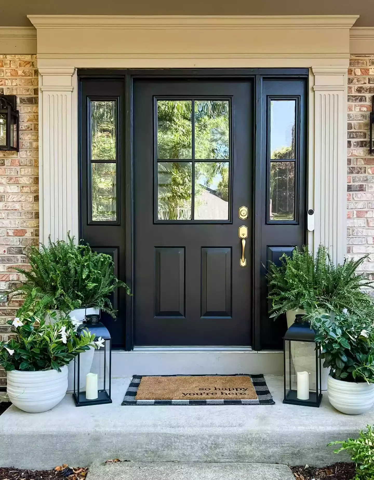 33 Stunning Black Front Door Ideas That Transform Your Home's Entrance Revamp Your Windows