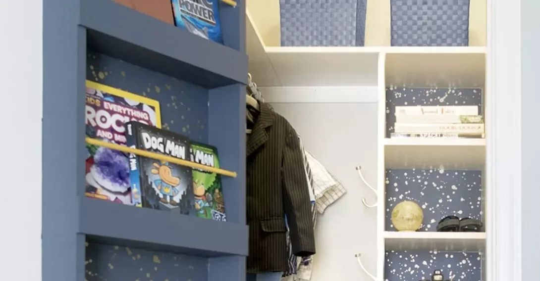 Creative Ways to Display Your Book Collection Throughout Your Home Revamp the Closet