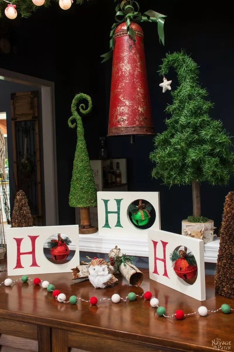 31 DIY Christmas Sign Ideas That Look Professionally Made Ring With Jingle Bells