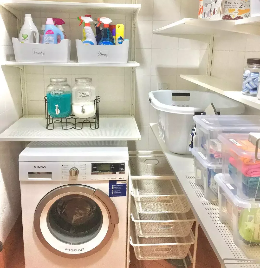 18 Smart Ways to Organize Your Small Laundry Room Roll With It