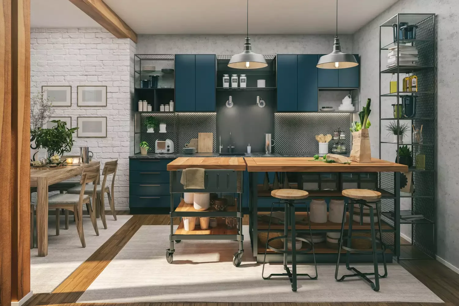 26 Creative Kitchen Island Storage Solutions That Transform Your Space Rolling Island