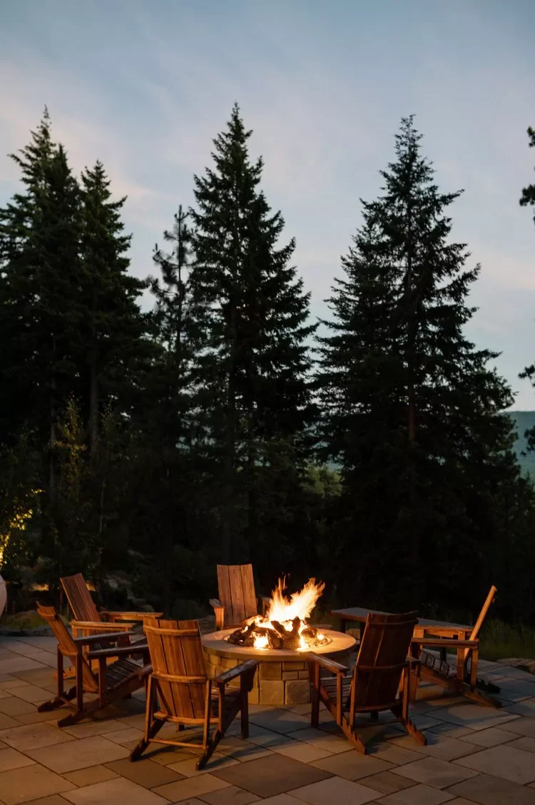 60 Stunning Backyard Fire Pit Ideas That Will Transform Your Outdoor Space 44 Round Fire Pit