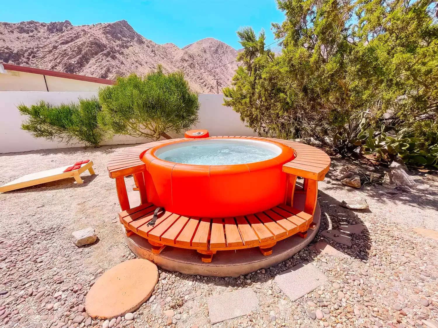 30 Stunning Hot Tub Deck Designs to Create Your Dream Backyard Retreat 19 Round Hot Tub Deck