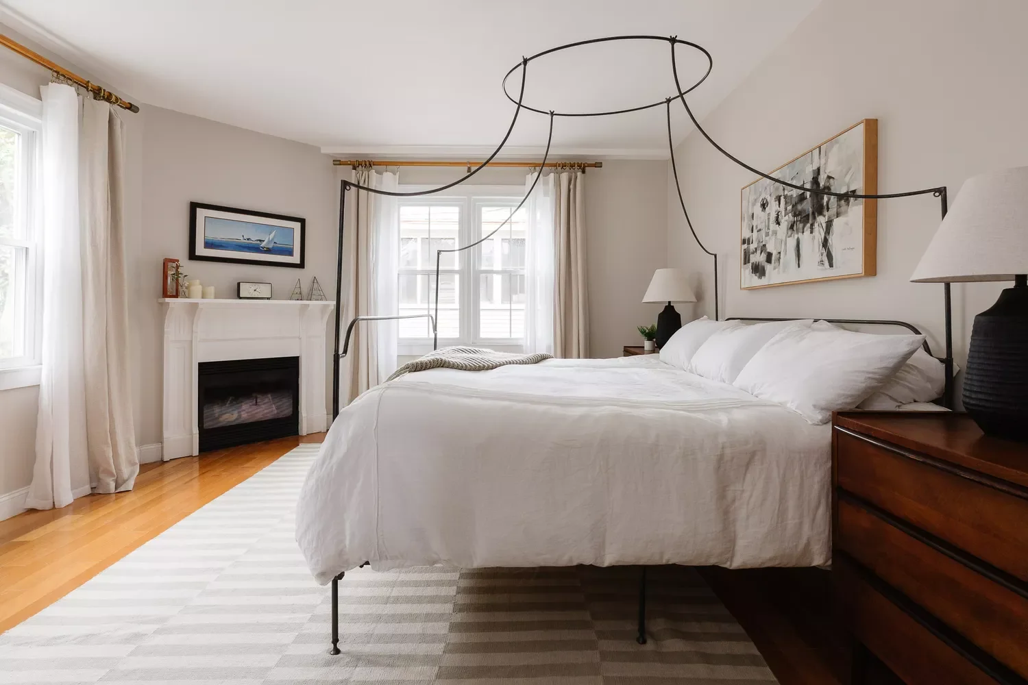 55 Stunning Bedroom Fireplace Ideas That Will Transform Your Sleep Sanctuary 51 Round the Corner