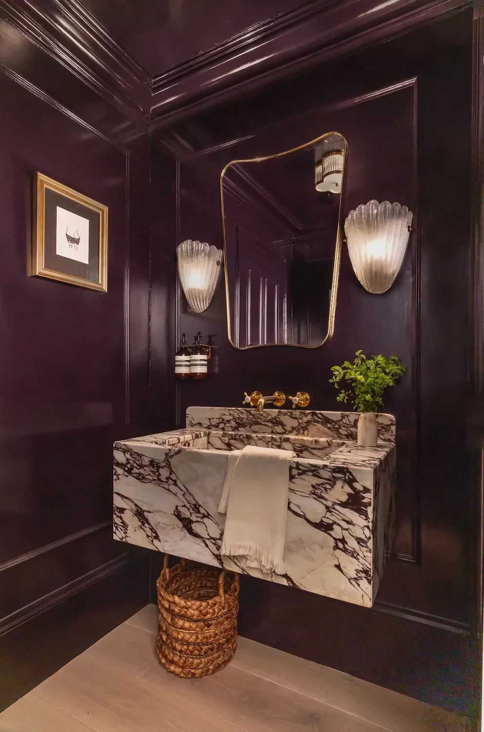 41 Stunning Bathroom Color Ideas to Transform Your Space Royal Purple