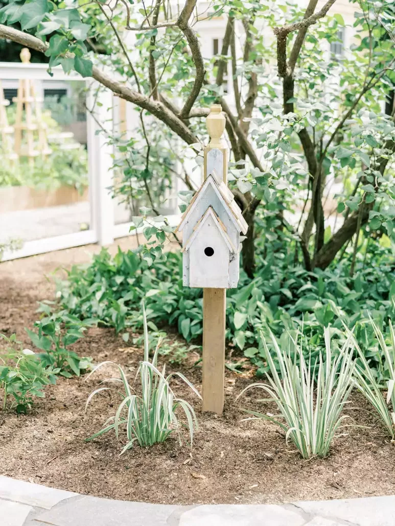 57 Stunning Backyard Transformation Ideas to Create Your Perfect Outdoor Retreat Rustic Birdhouse