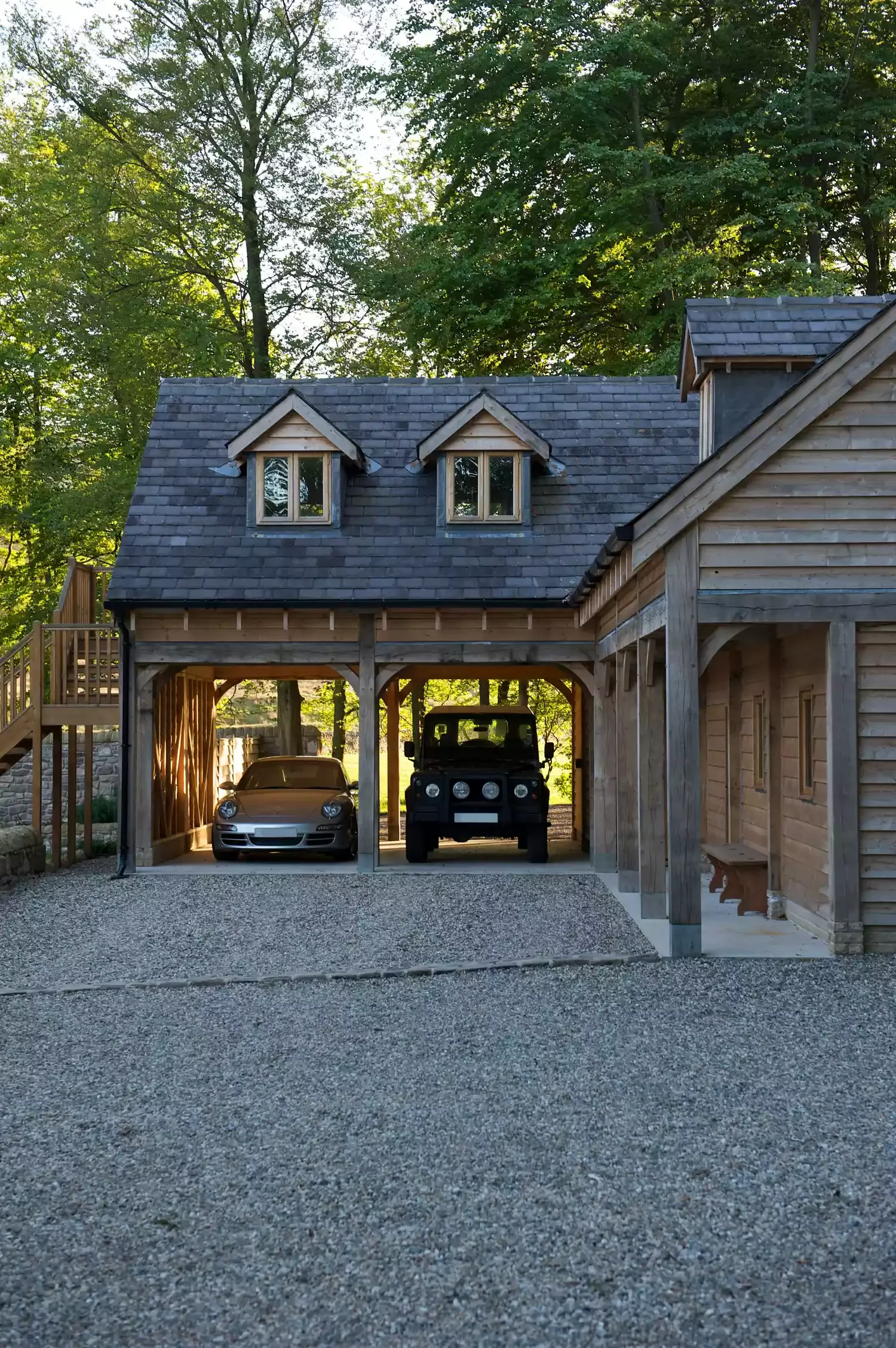 23 Brilliant Carport Designs That Perfectly Merge Beauty and Practicality 13 Rustic Carport