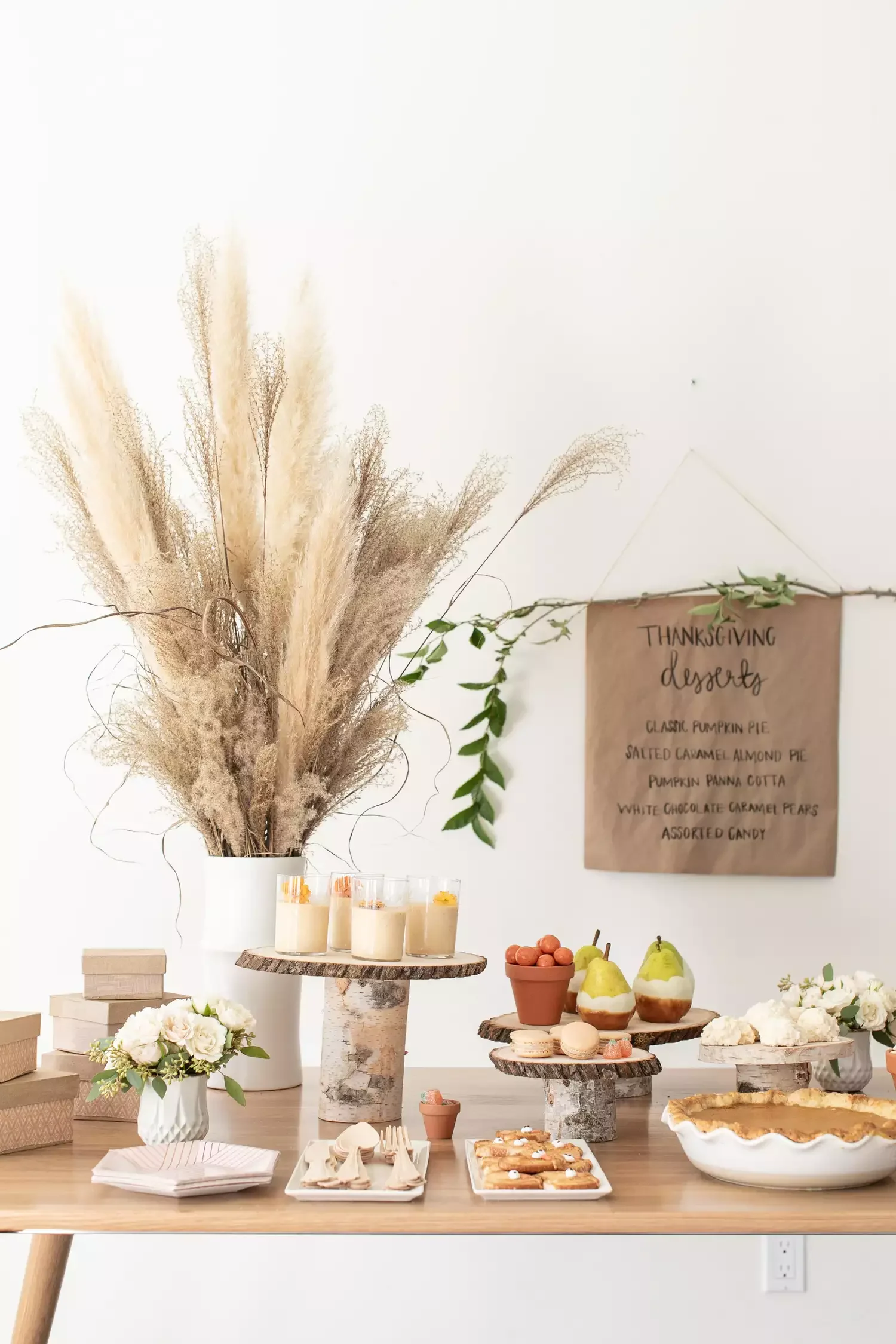 55 Stunning Thanksgiving Décor Ideas to Transform Your Home with Style 25 Rustic Dessert Bar