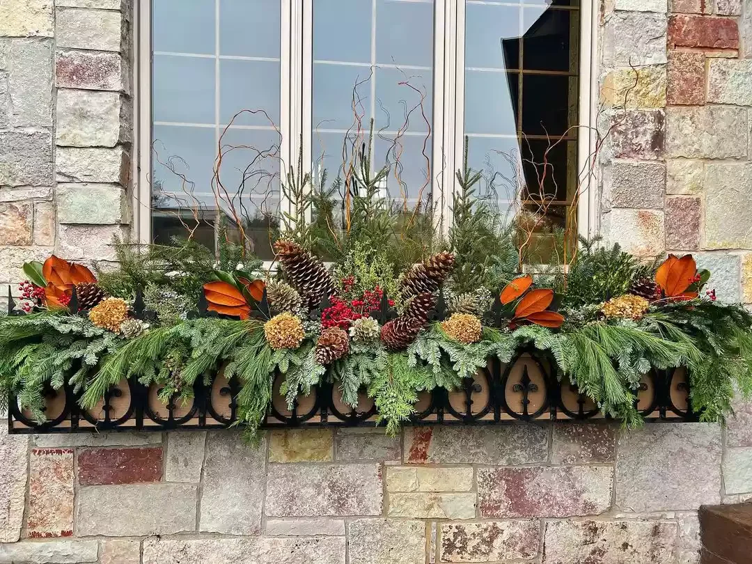 13 Stunning Winter Window Box Designs That'll Transform Your Home's Curb Appeal 5 Rustic Fall Colors
