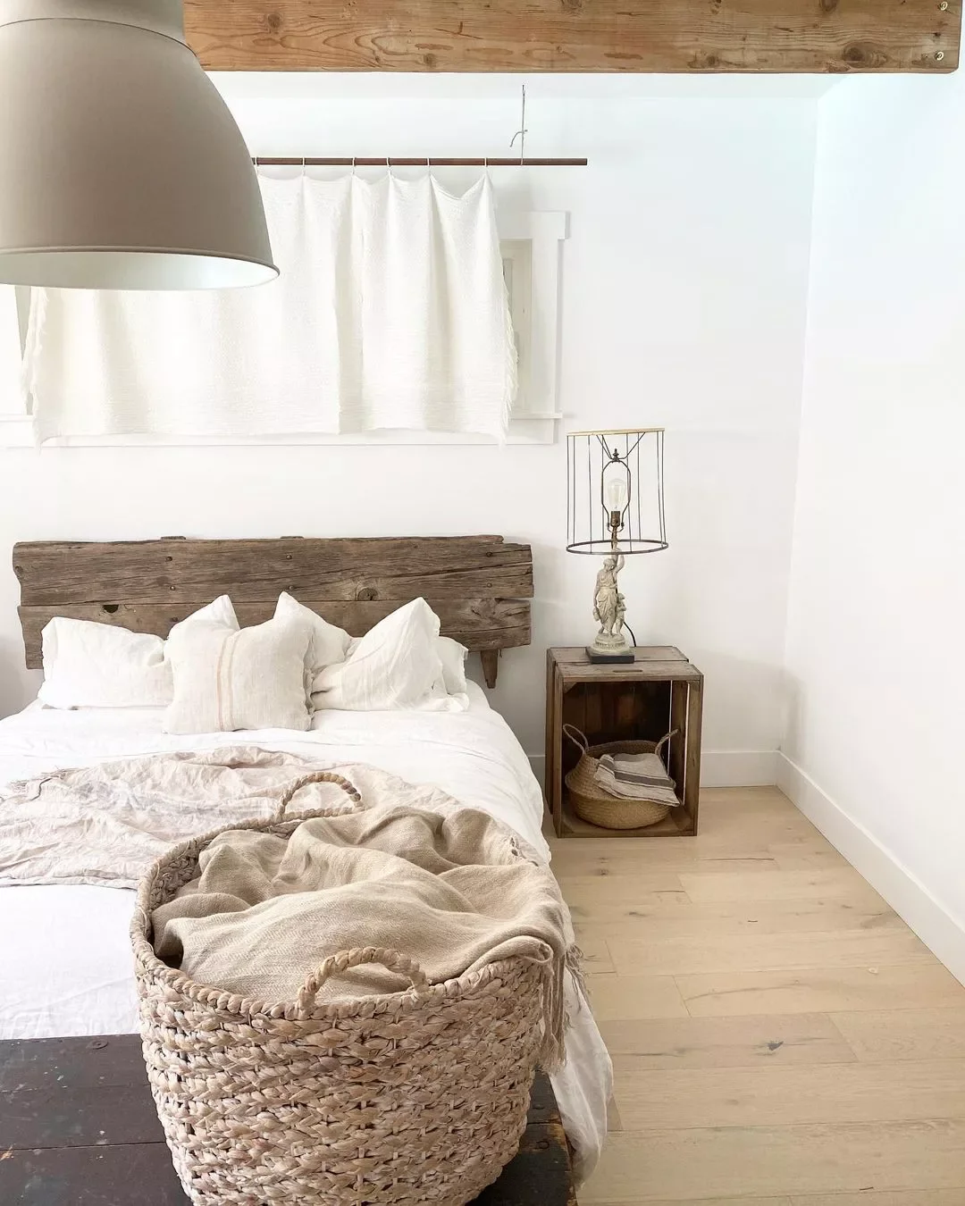 49 Stunning Farmhouse Bedroom Designs That Will Transform Your Space 13 Rustic Furniture