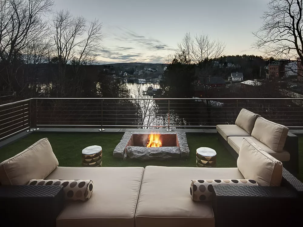 31 Cozy Rustic Fire Pit Designs That Transform Your Backyard Into a Peaceful Haven 16 Rustic Minimalist Fire Pit