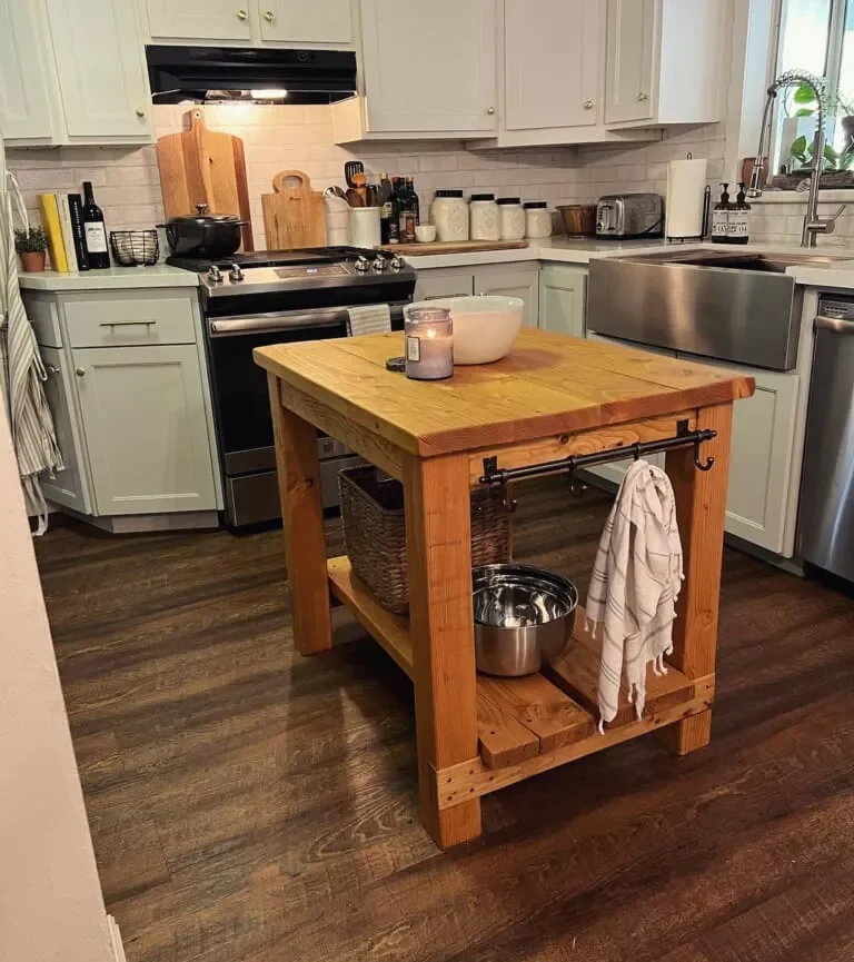101 Kitchen Island Ideas That Will Transform Your Cooking Space 17 Rustic and Practical