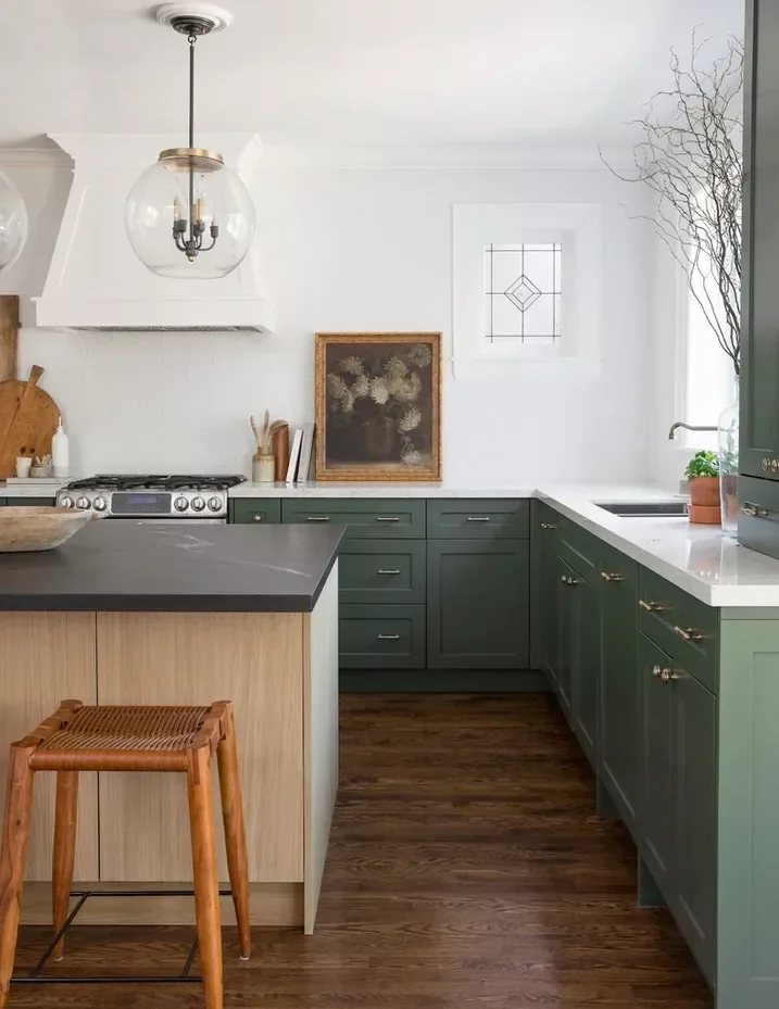 64 Stunning Kitchen Cabinet Ideas to Transform Your Space Sage Green Cabinets