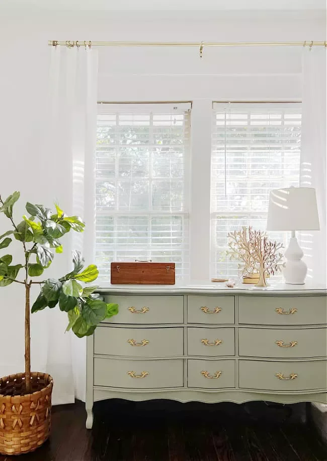 36 Stunning Painted Dresser Ideas That'll Transform Your Home's Style Sage Green Painted Dresser