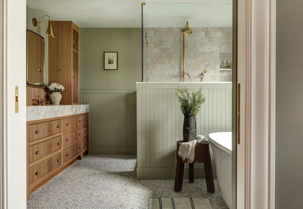 41 Stunning Bathroom Color Ideas to Transform Your Space Sage Green