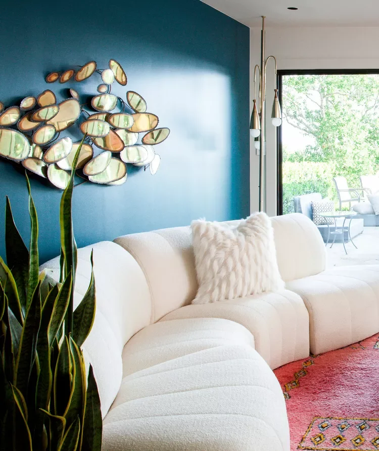 47 Stunning Blue Living Room Ideas That Work With Any Design Style 25 Saturated Blue Living Room