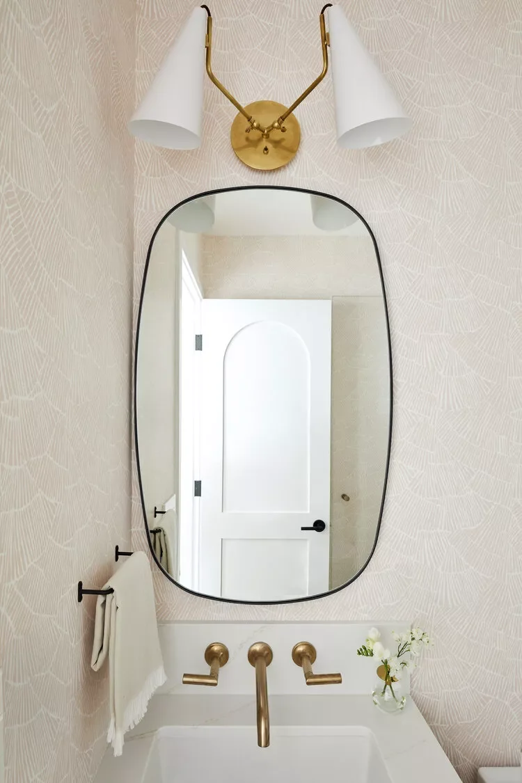 43 Stunning Powder Room Design Ideas to Transform Your Half Bath 37 Save Space With a Sconce