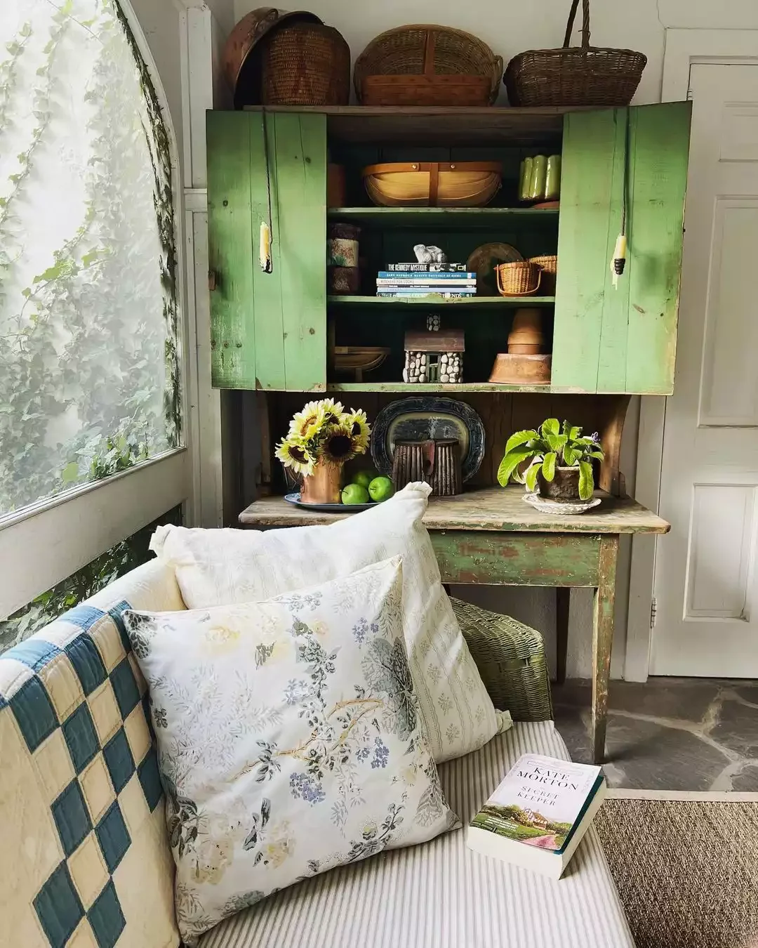 31 Brilliant Small Screened Porch Ideas That Make Every Square Foot Count 6 Say Yes to Storage