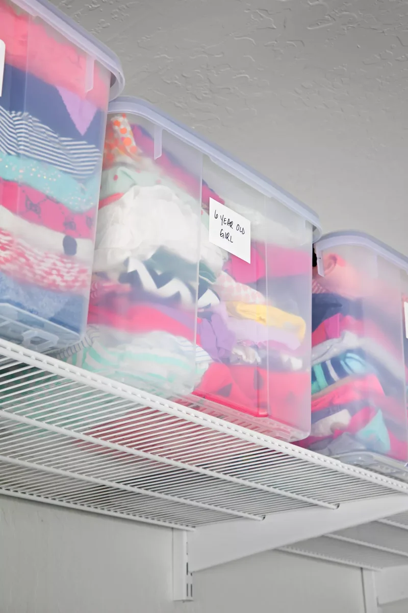 31 Smart Garage Storage Ideas to Organize Your Gear 12 Seasonal Clothing Storage